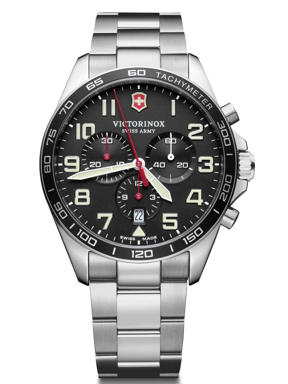 Victorinox 241855 Fieldforce Chronograph Mens Watch 42mm 10ATM