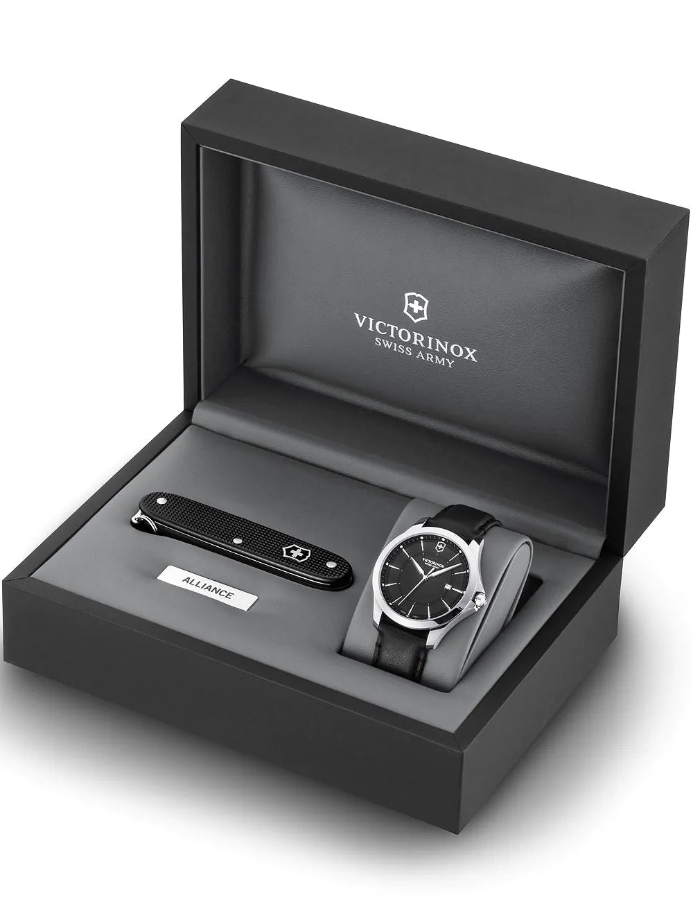 Victorinox 241904.1 Alliance set with knife Mens Watch 40mm 10ATM