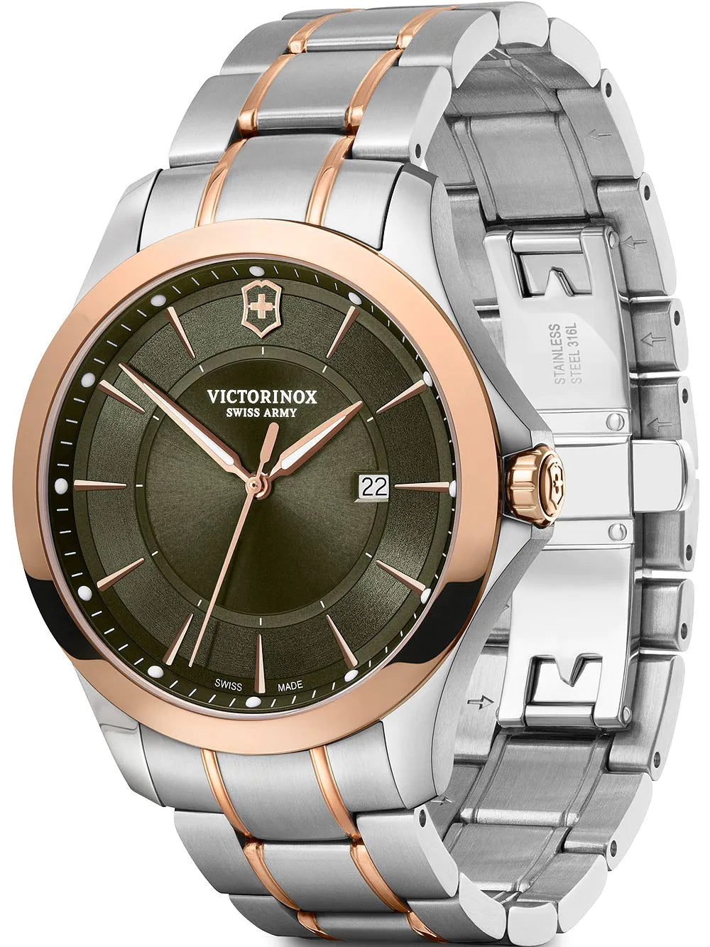 Victorinox 241913 Alliance Mens Watch 40mm 10ATM