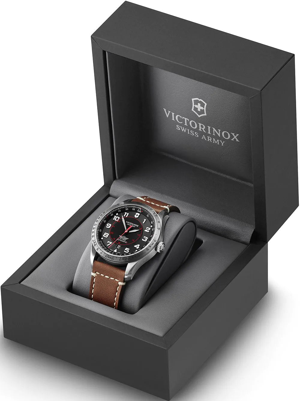 Victorinox 241973 Airboss Automatic Mens Watch 42mm 10ATM