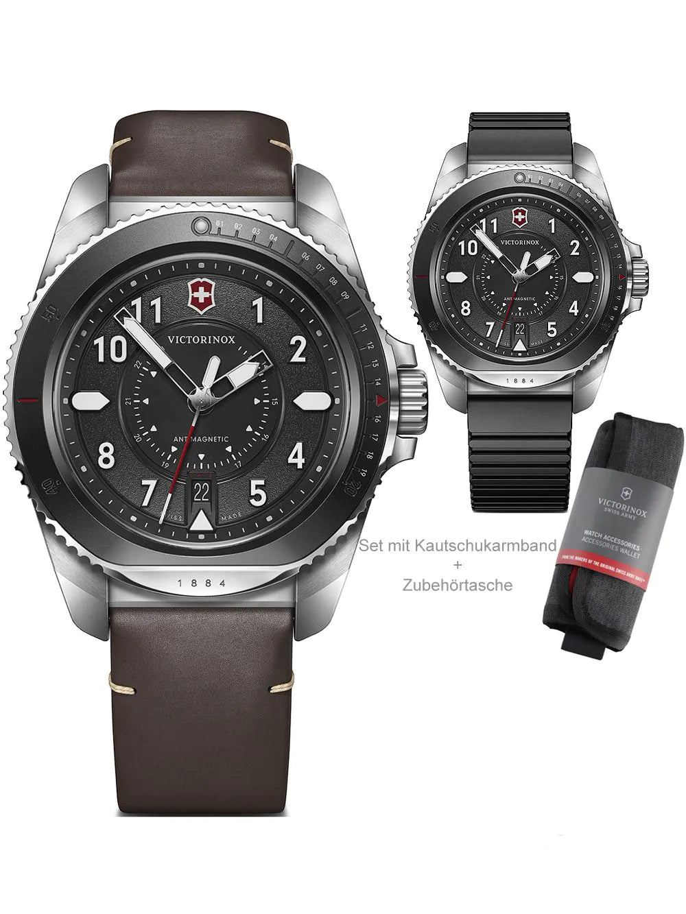 Victorinox 241976.1 Journey 1884 Mens Watch 43mm 20ATM