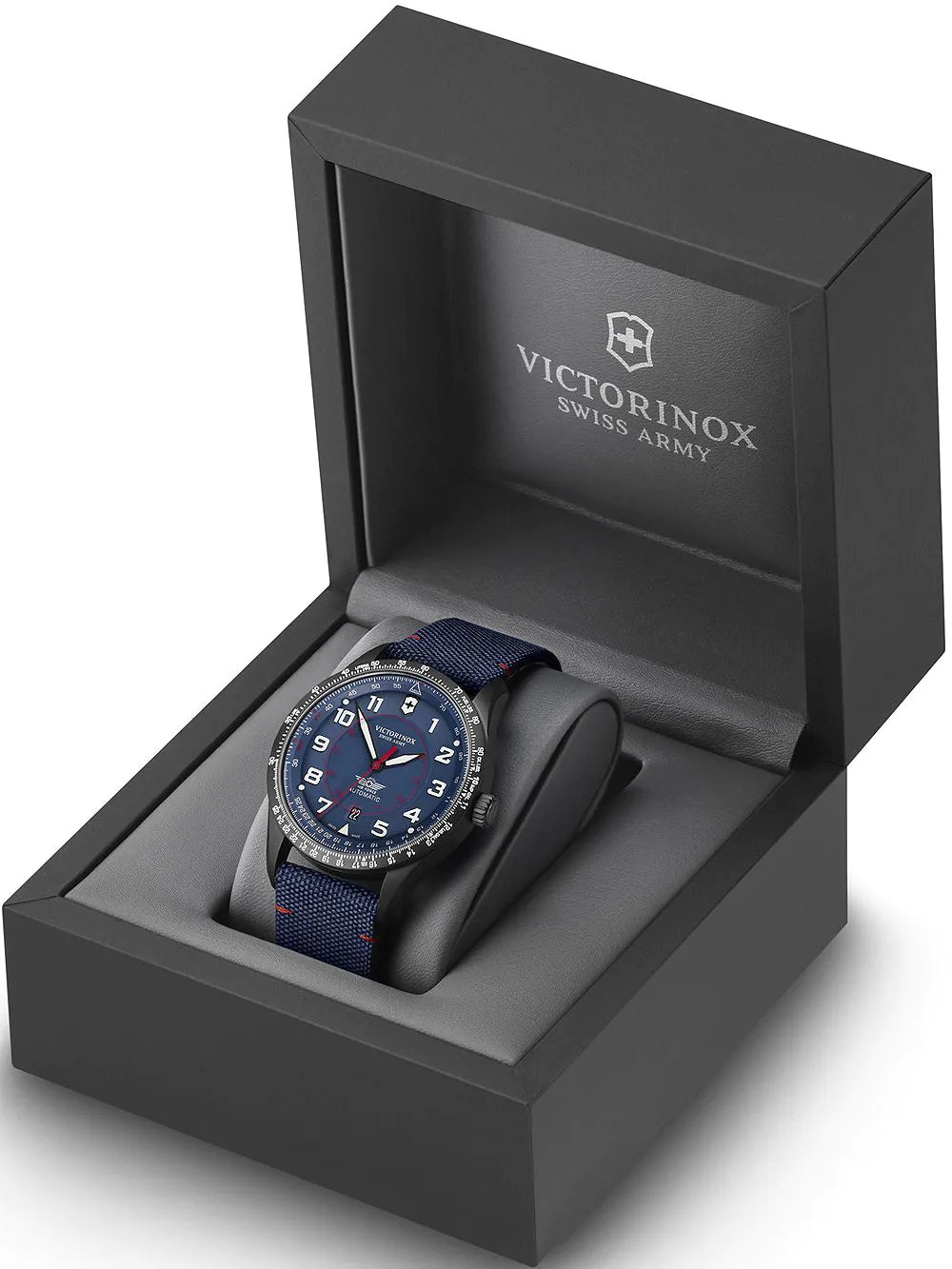 Victorinox 241998 Airboss Automatic Mens Watch 42mm 10ATM