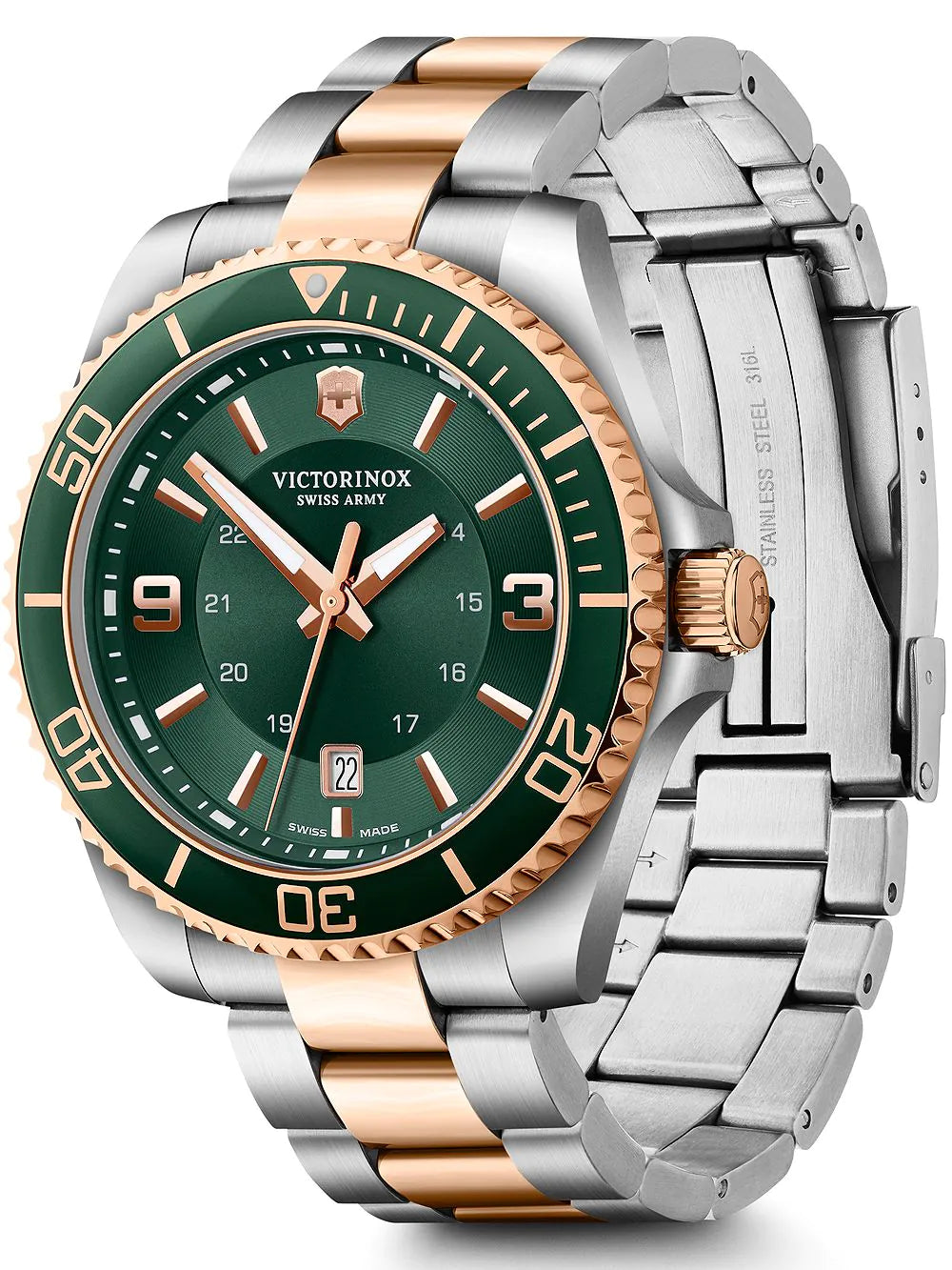 Victorinox 242008 Maverick Large Mens Watch 43mm 10ATM