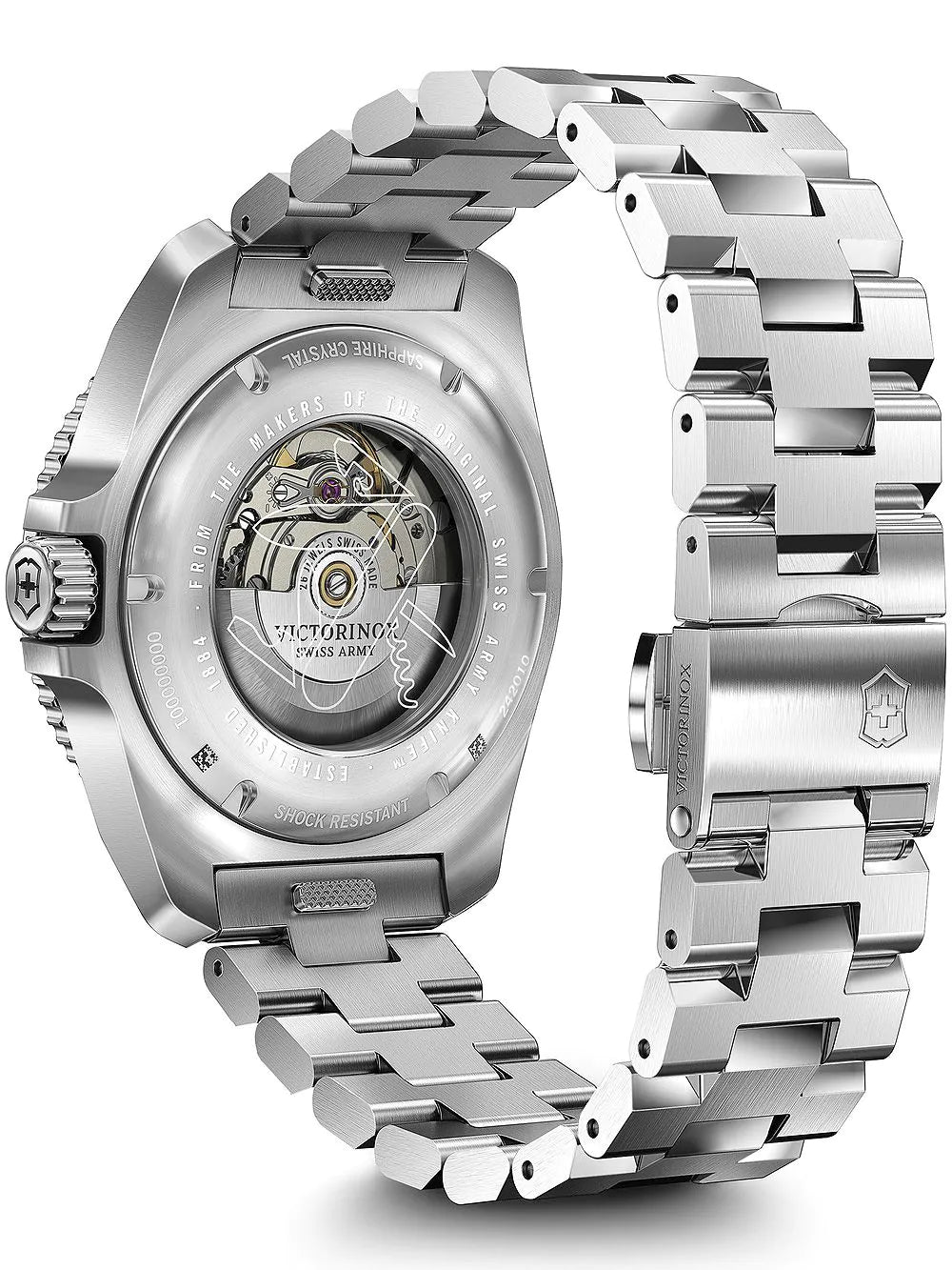 Victorinox 242010 Journey 1884 Automatic Mens Watch 43mm 20ATM
