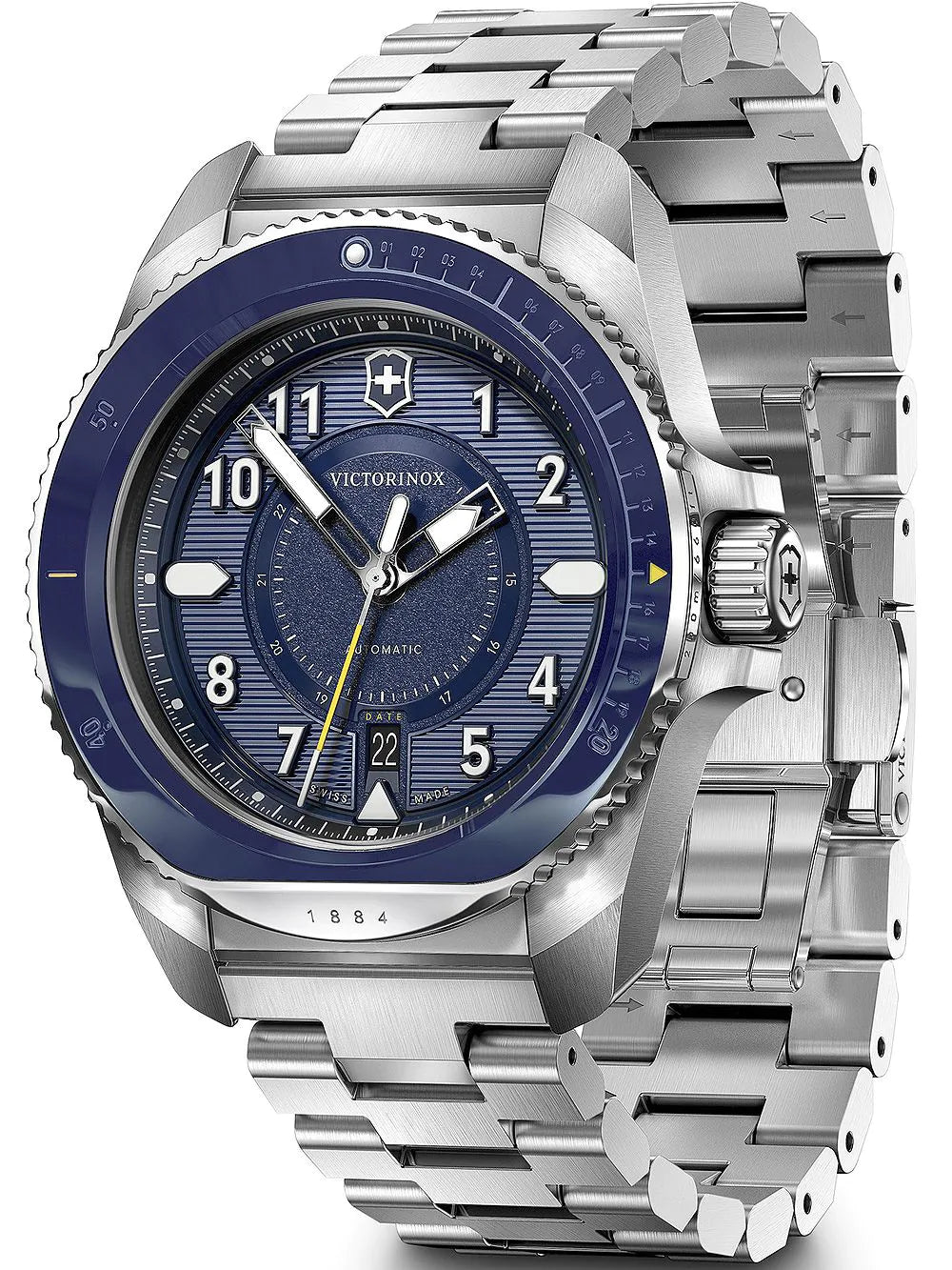 Victorinox 242010 Journey 1884 Automatic Mens Watch 43mm 20ATM