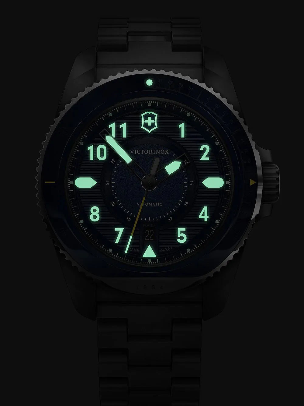 Victorinox 242010 Journey 1884 Automatic Mens Watch 43mm 20ATM