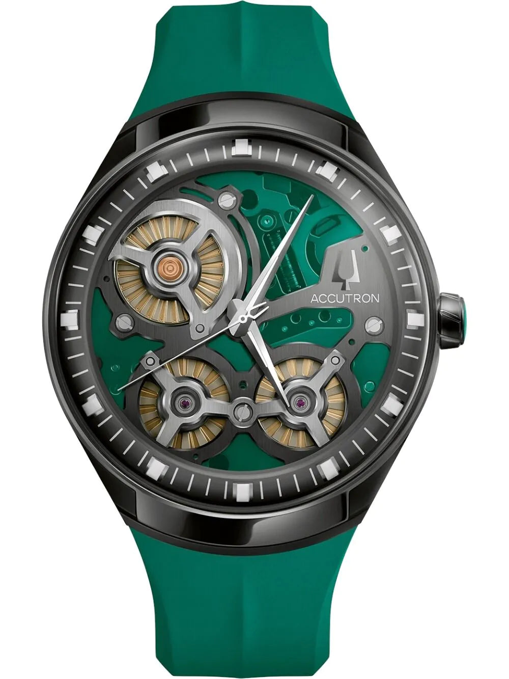 Bulova 28A207 Mens watch Accutron DNA Casino Limited Edition 45mm 5ATM