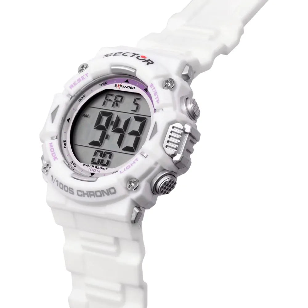 Sector R3251544004 EX-32 Digital Watch Mens 40mm 10ATM