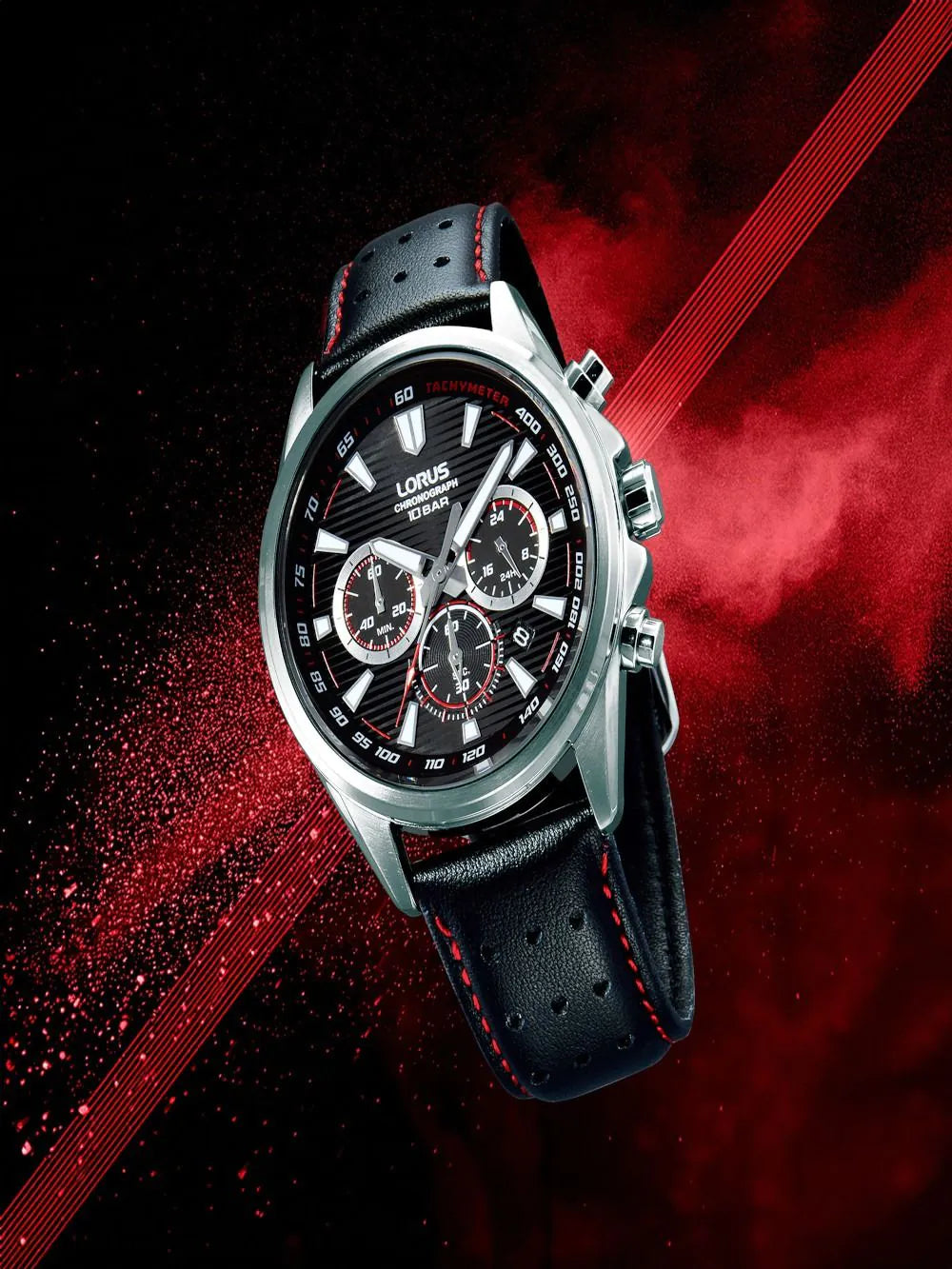 Lorus RT325LX9 Mens Watch Chronograph 43mm 10ATM