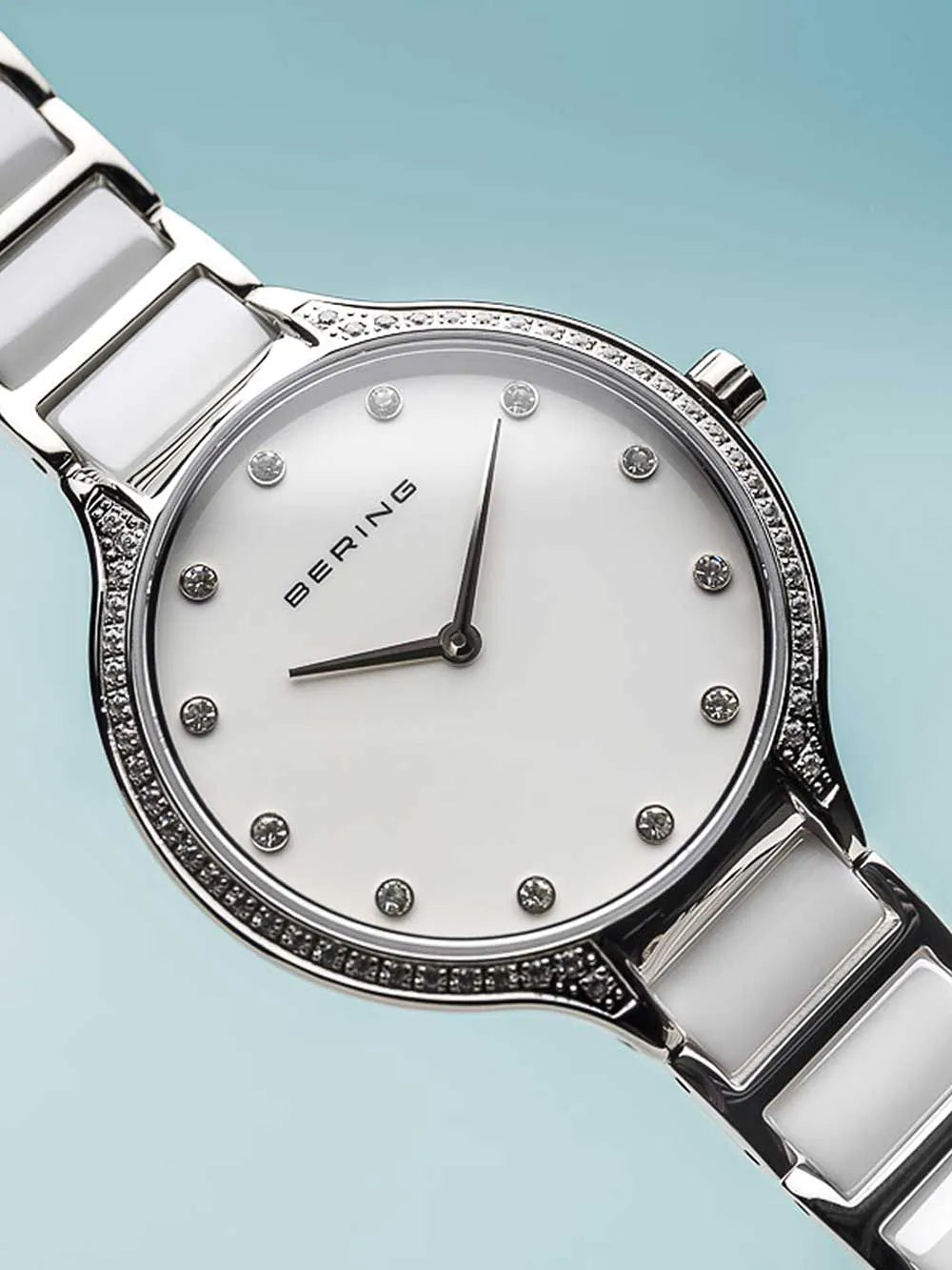 Bering 30434-754 ceramic ladies watch 34mm 3ATM