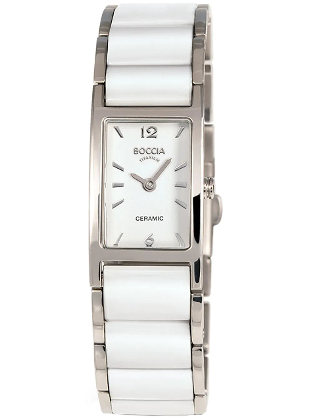 Boccia 3201-01 Ladies Watch ceramic titanium 19mm 5ATM