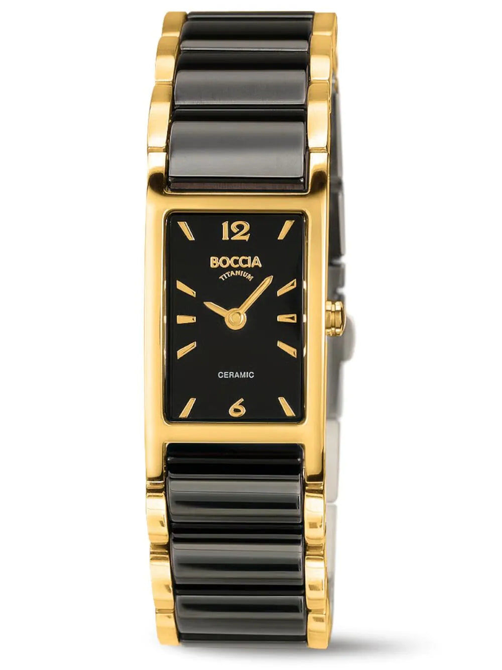 Boccia 3201-05 Ladies watch Ceramic 18mm 5ATM