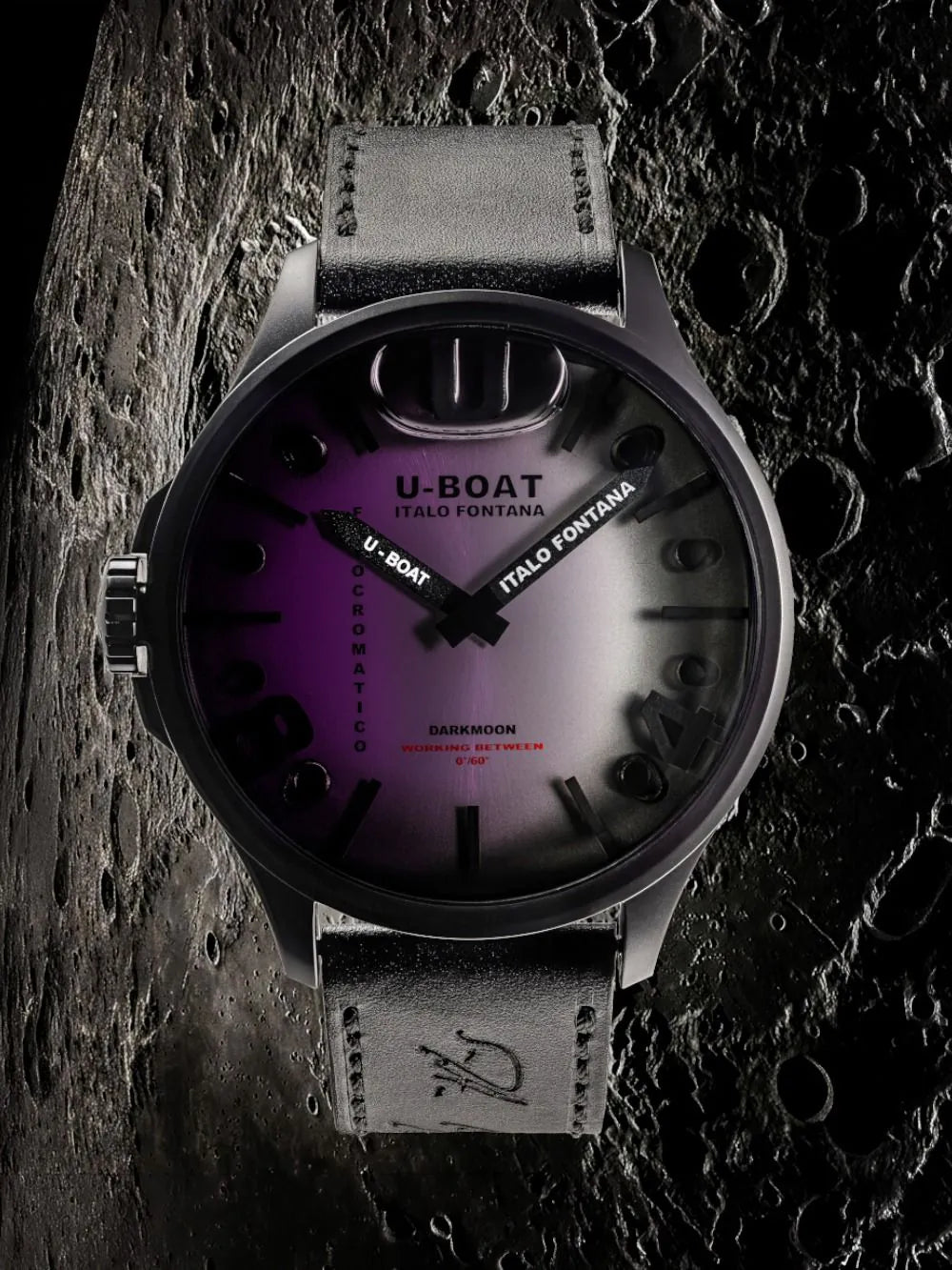 U-Boat 3339 Men's watch Darkmoon Kama 47mm 5ATM