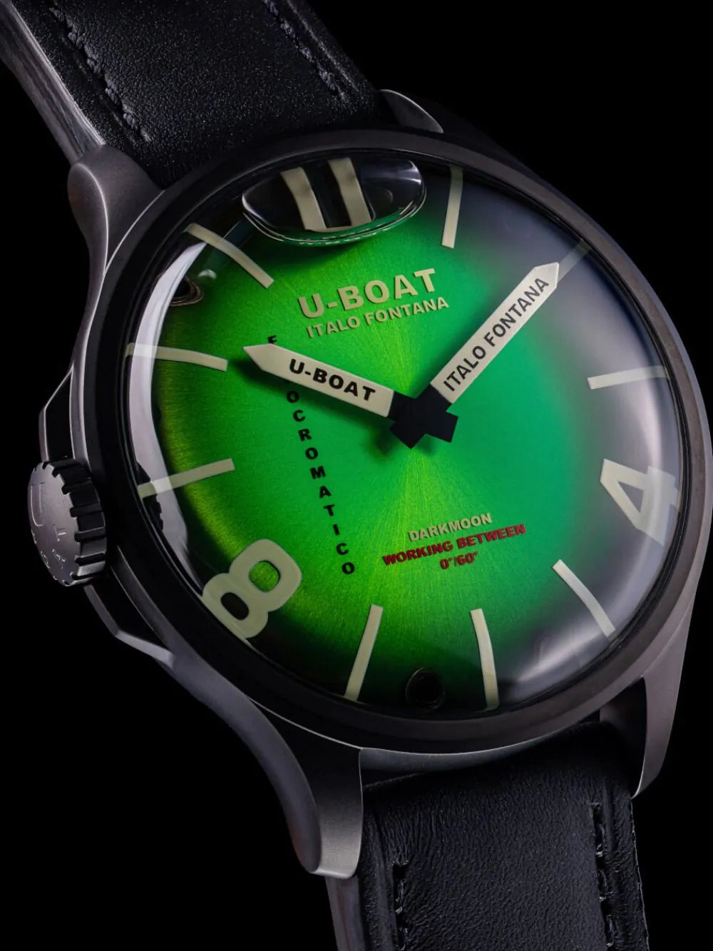 U-Boat 3343 Men's watch Darkmoon Kama 47mm 5ATM