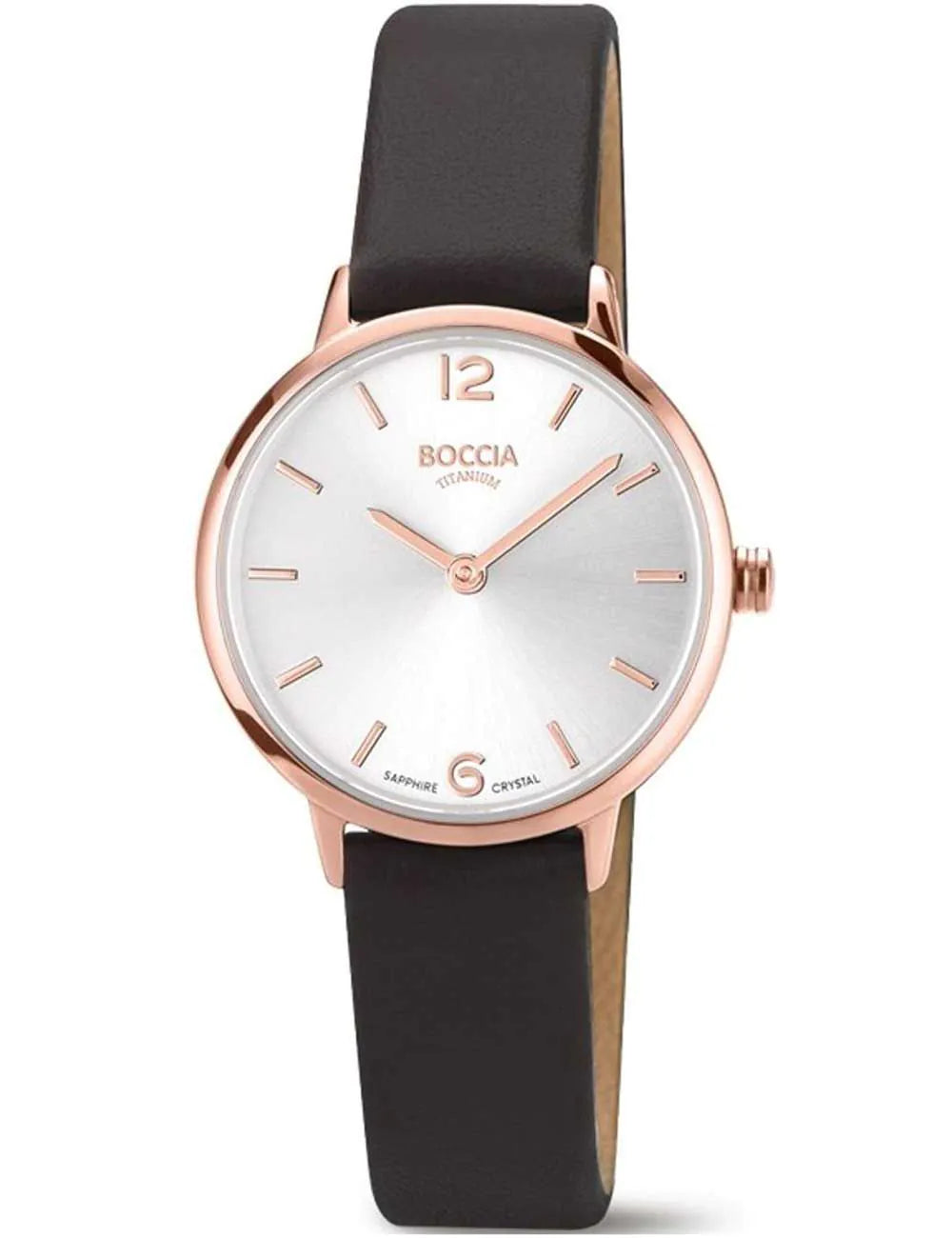Boccia 3345-05 Ladies Watch Titanium Sapphire crystal 27mm 5ATM