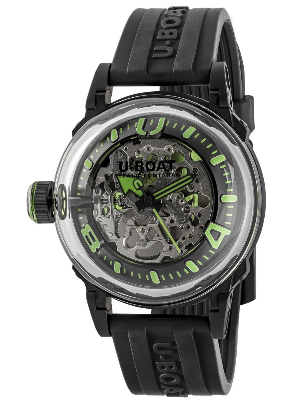 U-Boat 3347 Mens Watch U-65 PVD Automatic 44mm 5ATM