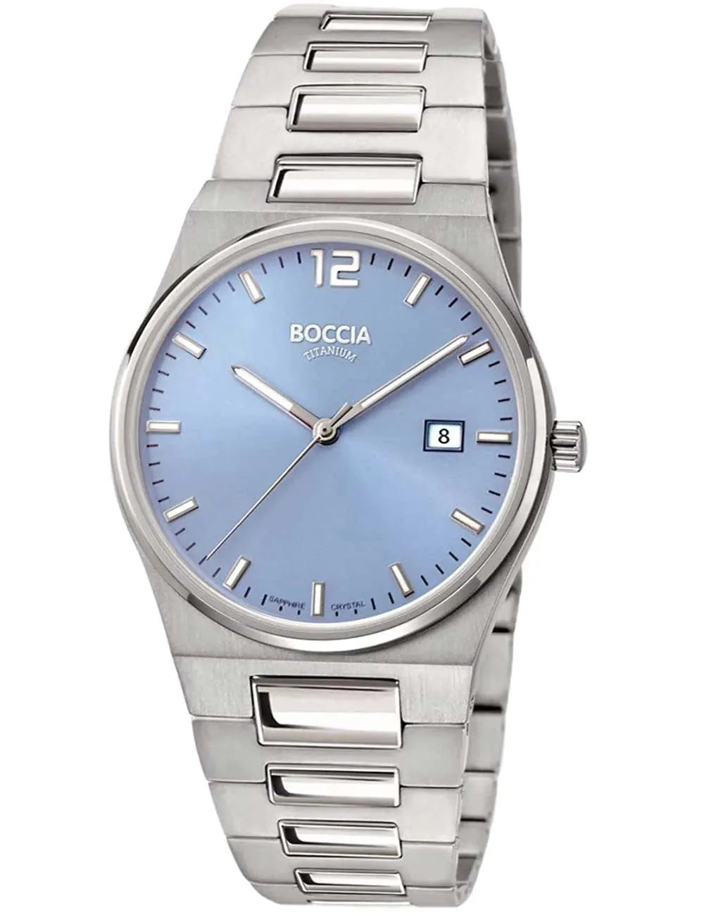 Boccia 3357-01 Ladies Watch Titanium Sapphire crystal 33mm 5ATM