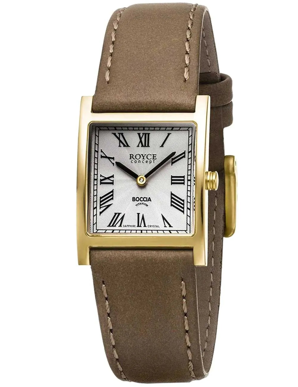 Boccia 3360-02 Ladies Watch Titanium Sapphire crystal 24mm 5ATM