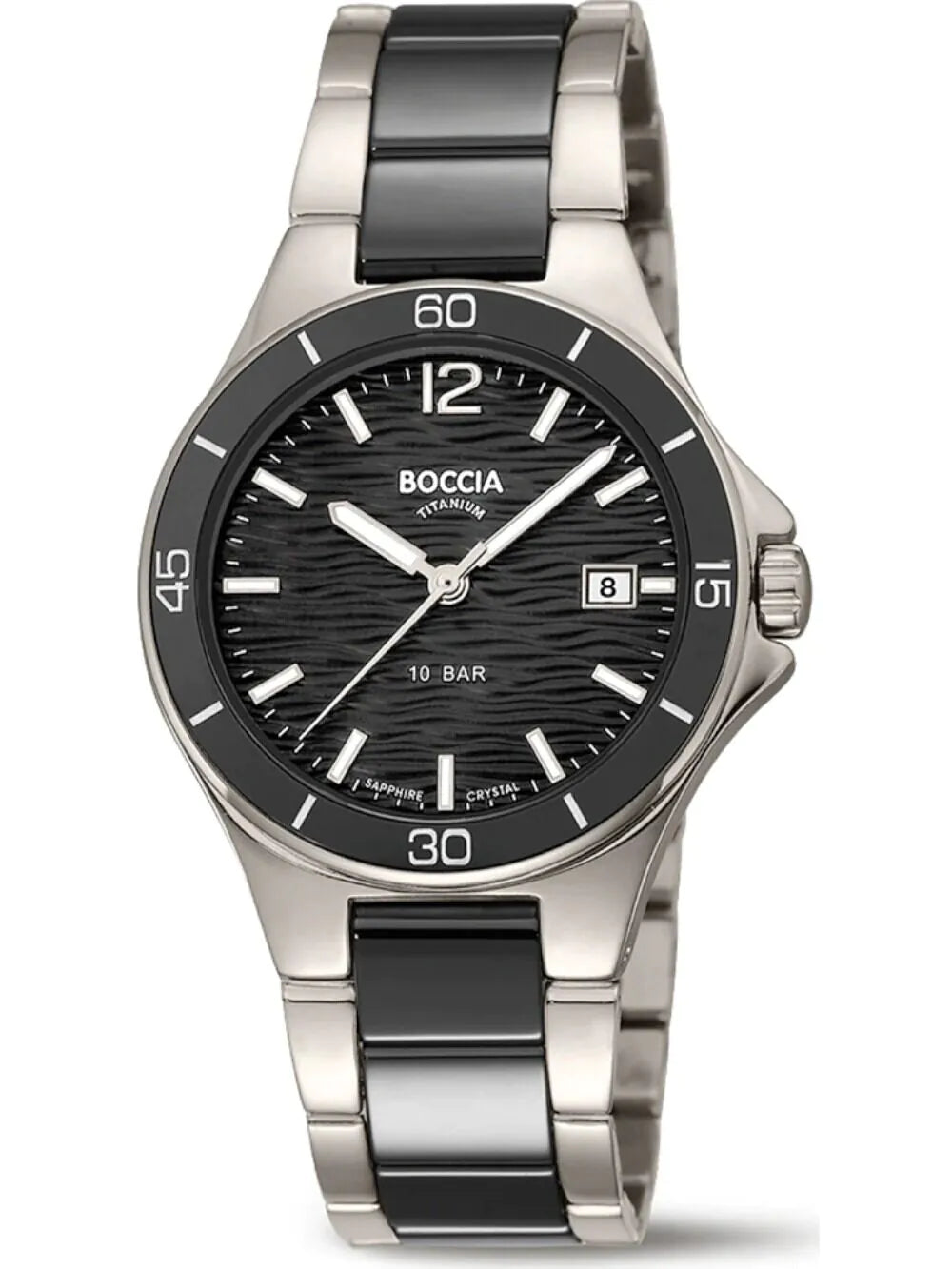 Boccia 3384-02 Ladies watch Ceramic 36mm 10ATM