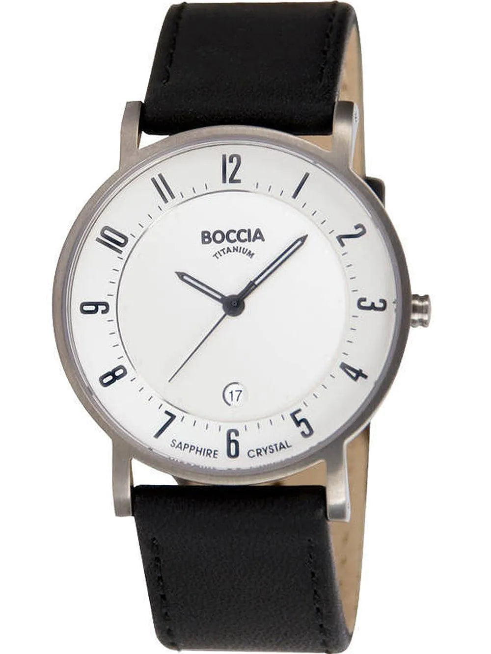 Boccia 3533-03 men`s watch titanium Mens Watch 37mm 5ATM