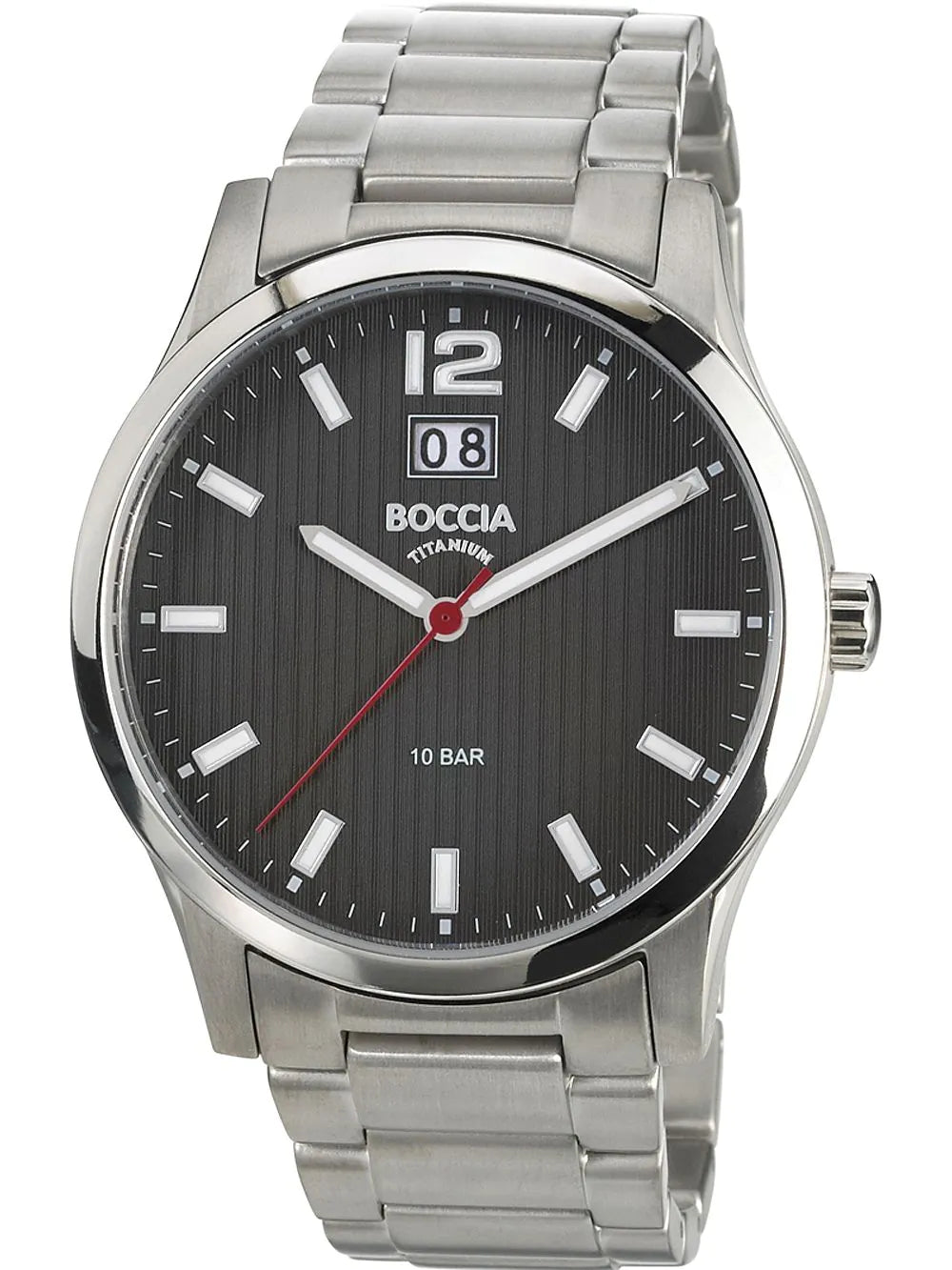 Boccia 3580-02 men`s watch titanium Mens Watch 42mm 10ATM