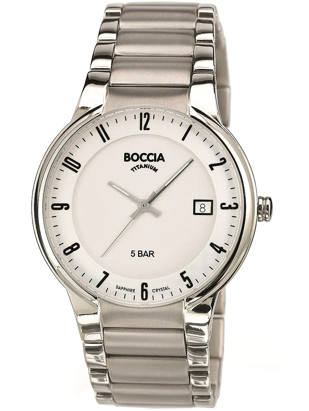 Boccia 3629-02 Men's Watch Titanium Mens Watch 39mm 5ATM