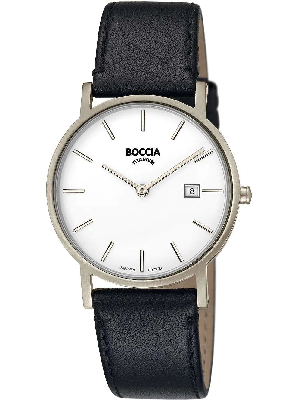 Boccia 3637-02 Men`s Watch Titanium 37mm 5ATM