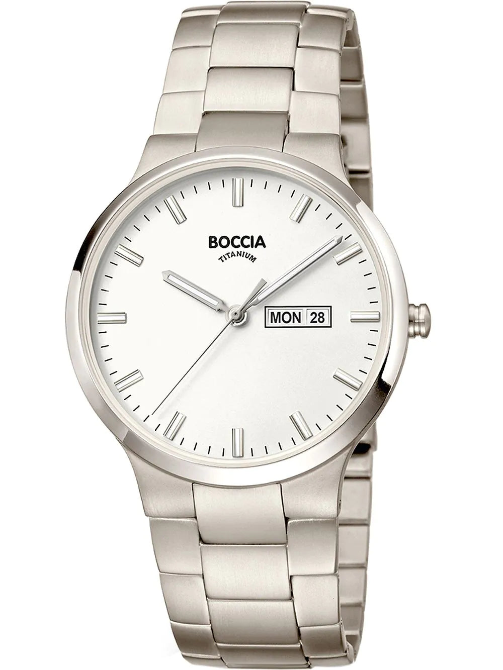 Boccia 3649-01 men`s watch titanium Mens Watch 39mm 5ATM