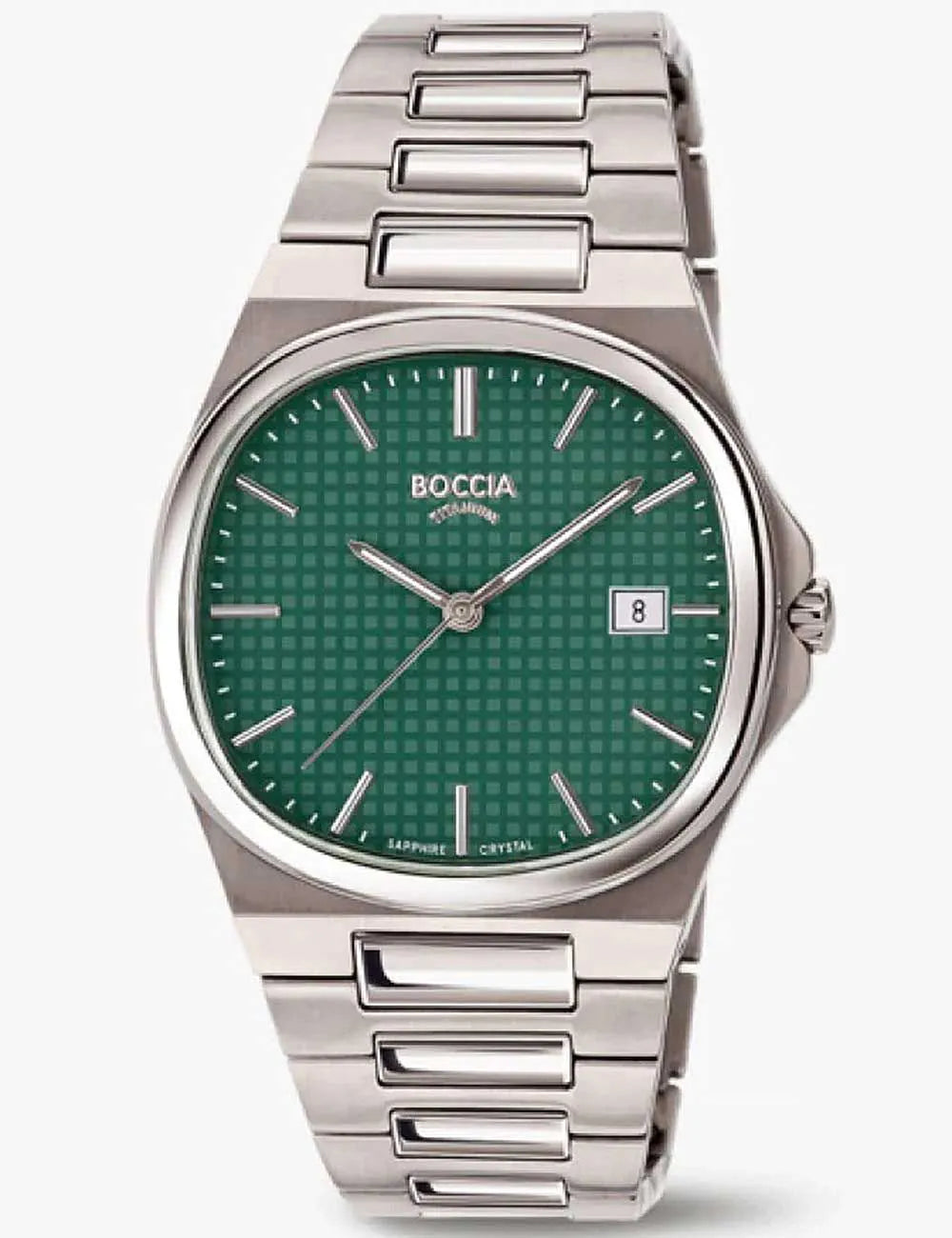 Boccia 3657-03 Mens Watch Titanium Sapphire crystal 39mm 5ATM