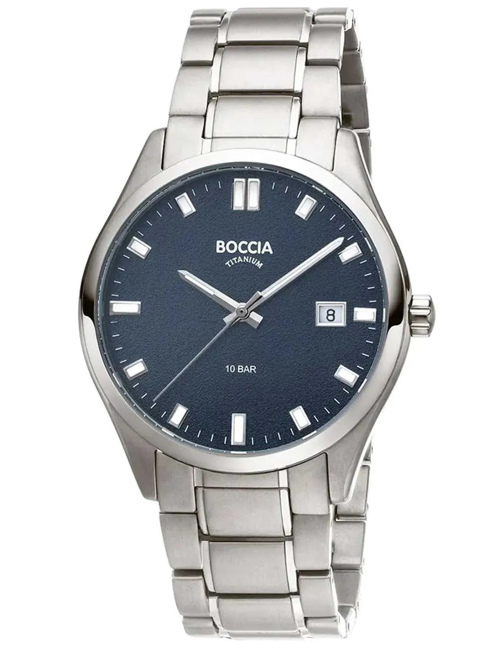 Boccia 3669-04 Mens Watch Titanium 39mm 10ATM