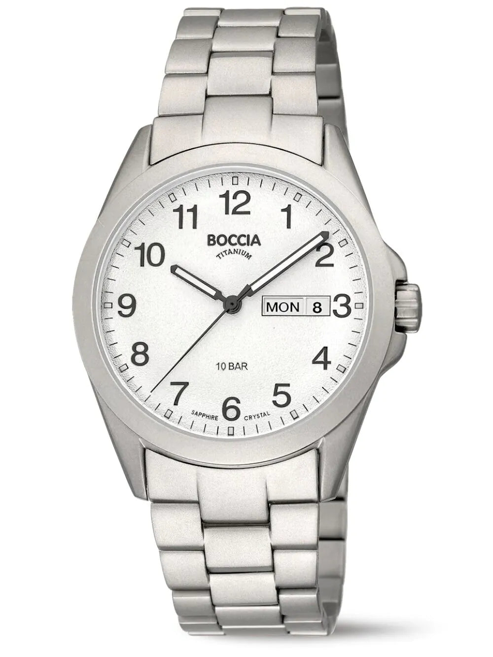 Boccia 3683-01 Mens watch Sport 39mm 10ATM