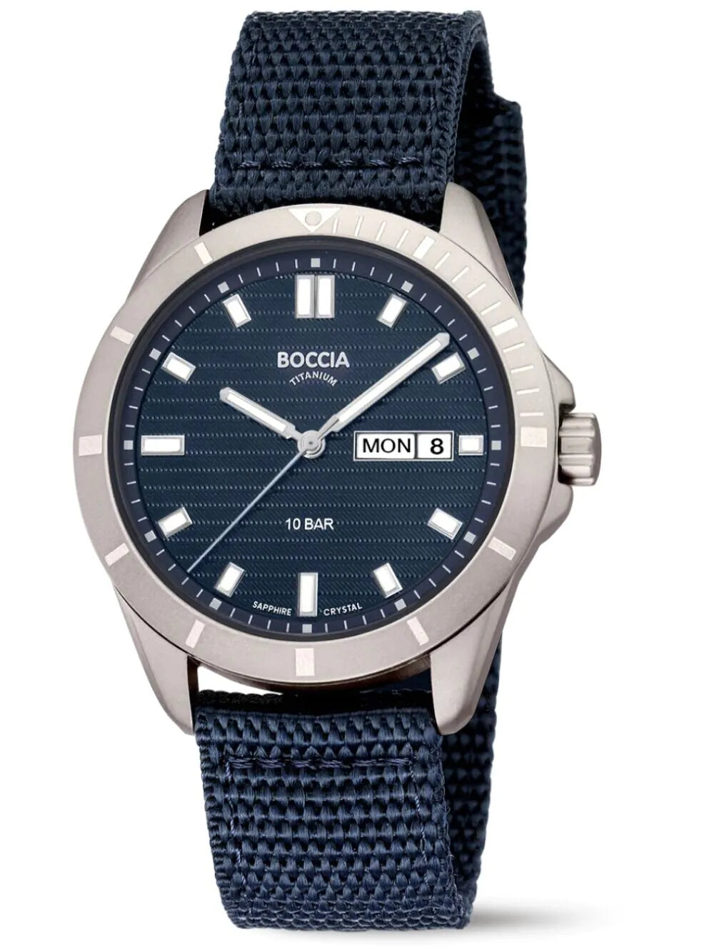 Boccia 3685-01 Mens watch Sport 40mm 10ATM