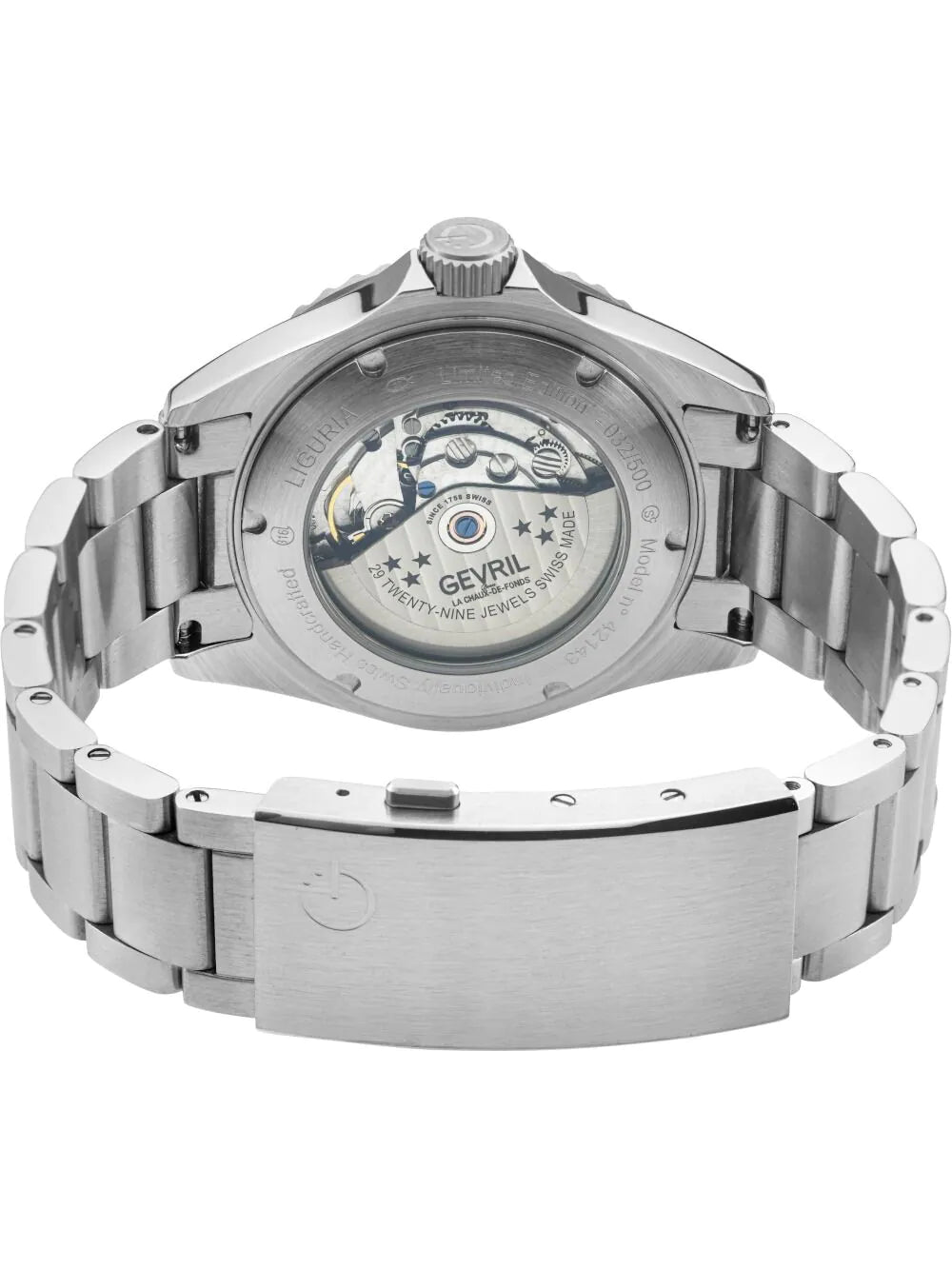 Gevril 42149 Mens watch Liguria Automatic 42mm 20ATM
