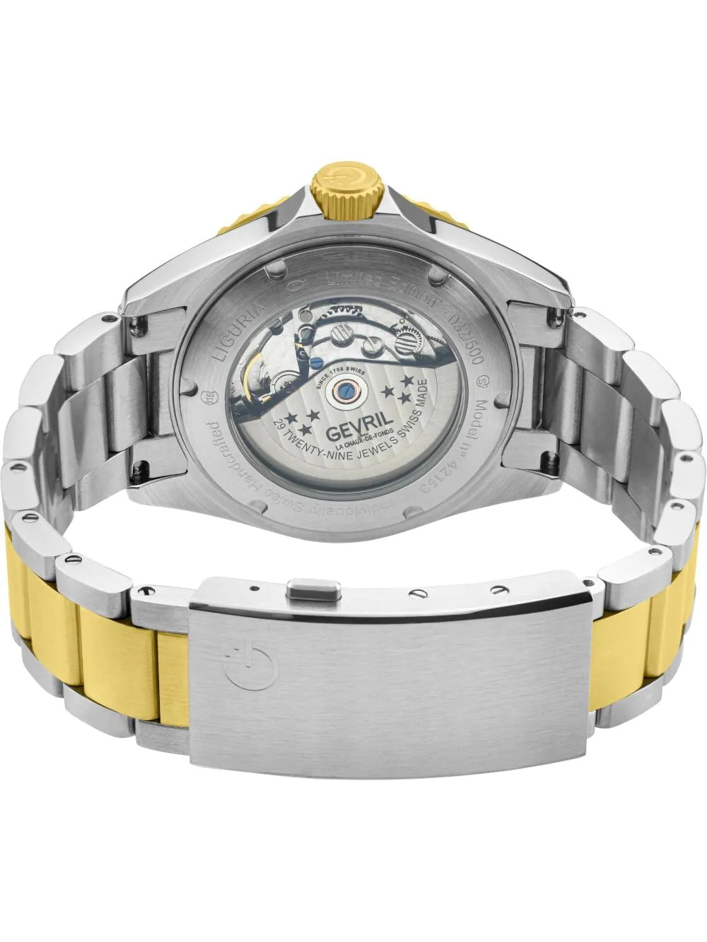 Gevril 42153 Mens watch Liguria Automatic 42mm 20ATM
