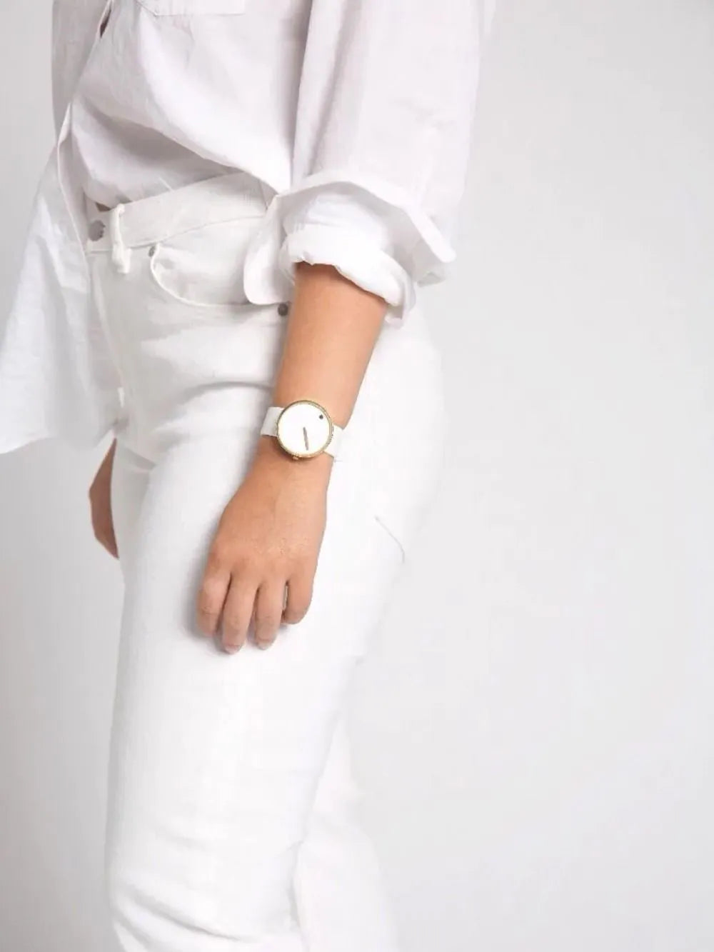 Picto 43321-0220G White Silicone 40mm 5ATM