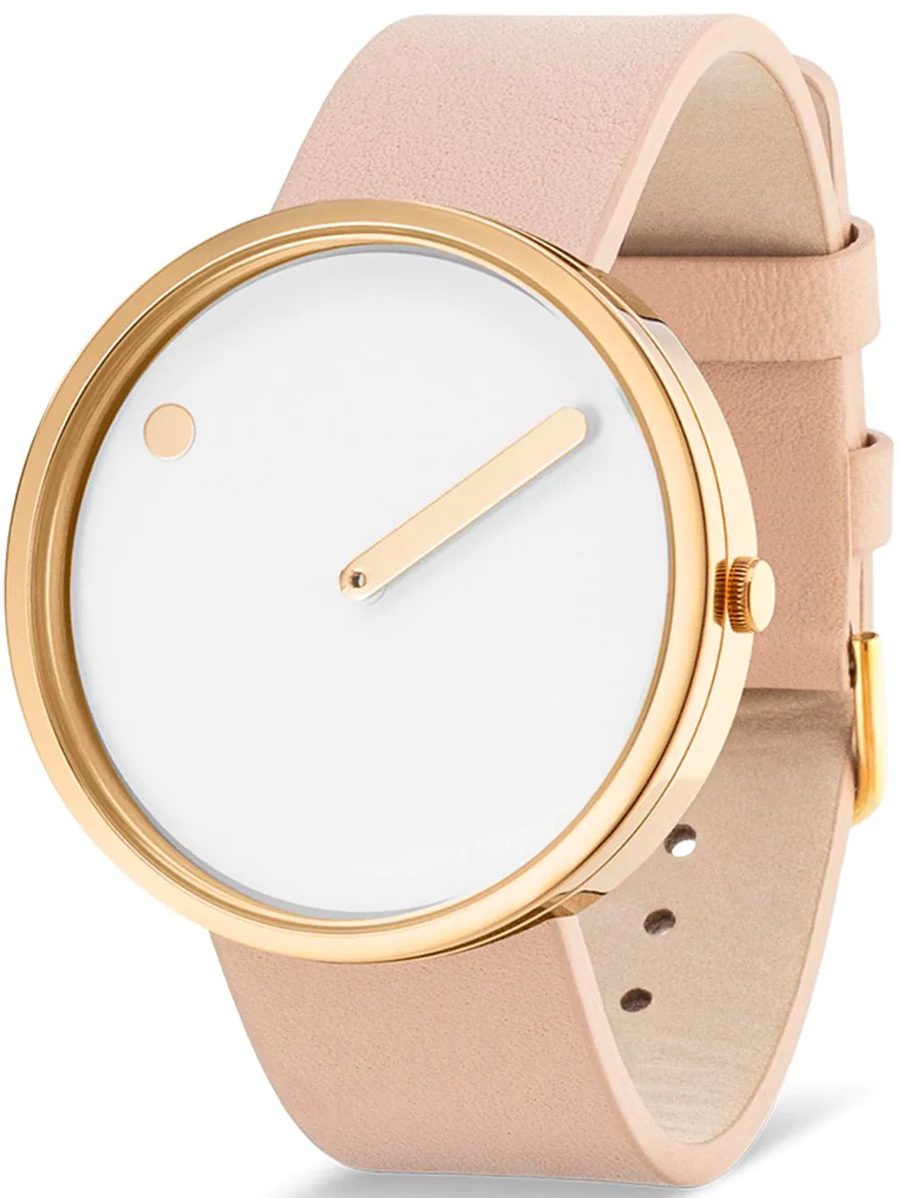 PICTO 43321-6320G Ladies Watch White and Gold 40mm 5ATM