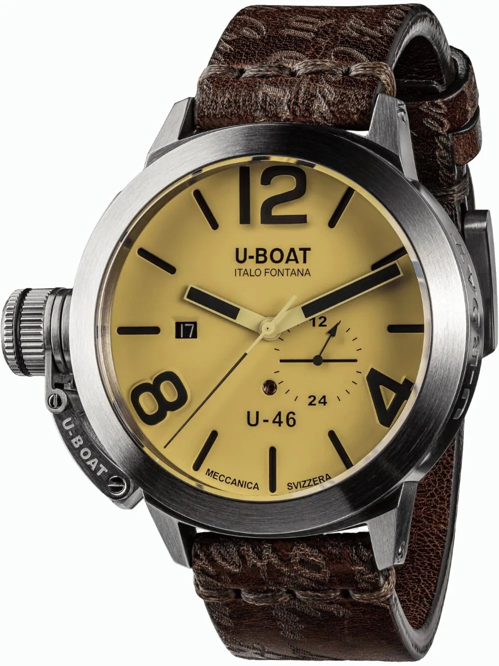 U-Boat 4647 Mens Watch Classico U-46 Automatic 46mm 10ATM