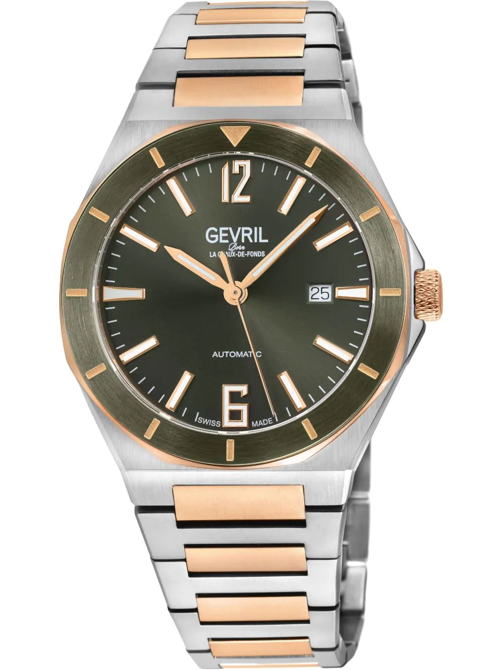 Gevril 48405B Mens watch High Line Automatic 43mm 10ATM