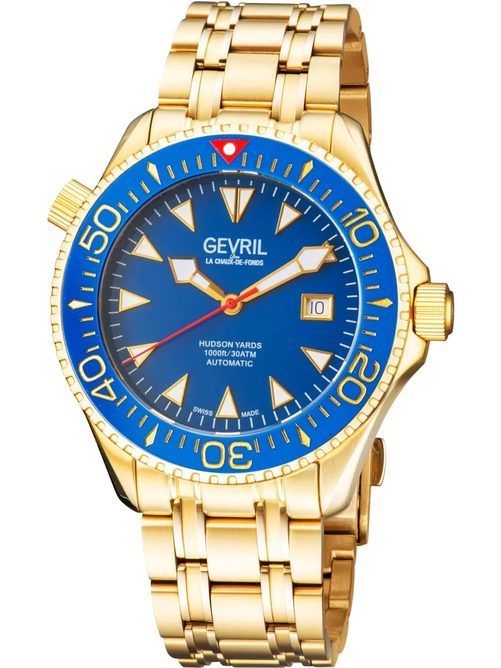 Gevril 48805 Mens watch Hudson Yards Automatic 43mm 30ATM