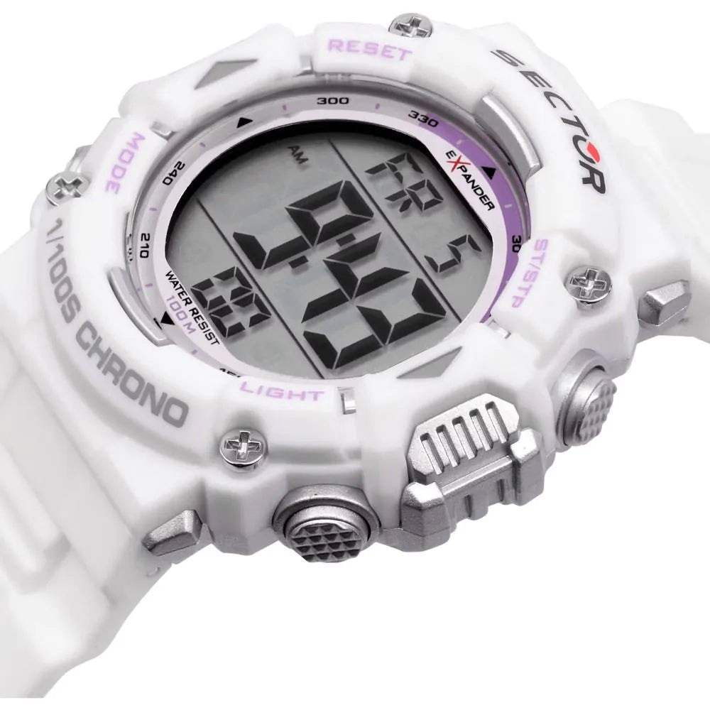 Sector R3251544004 EX-32 Digital Watch Mens 40mm 10ATM