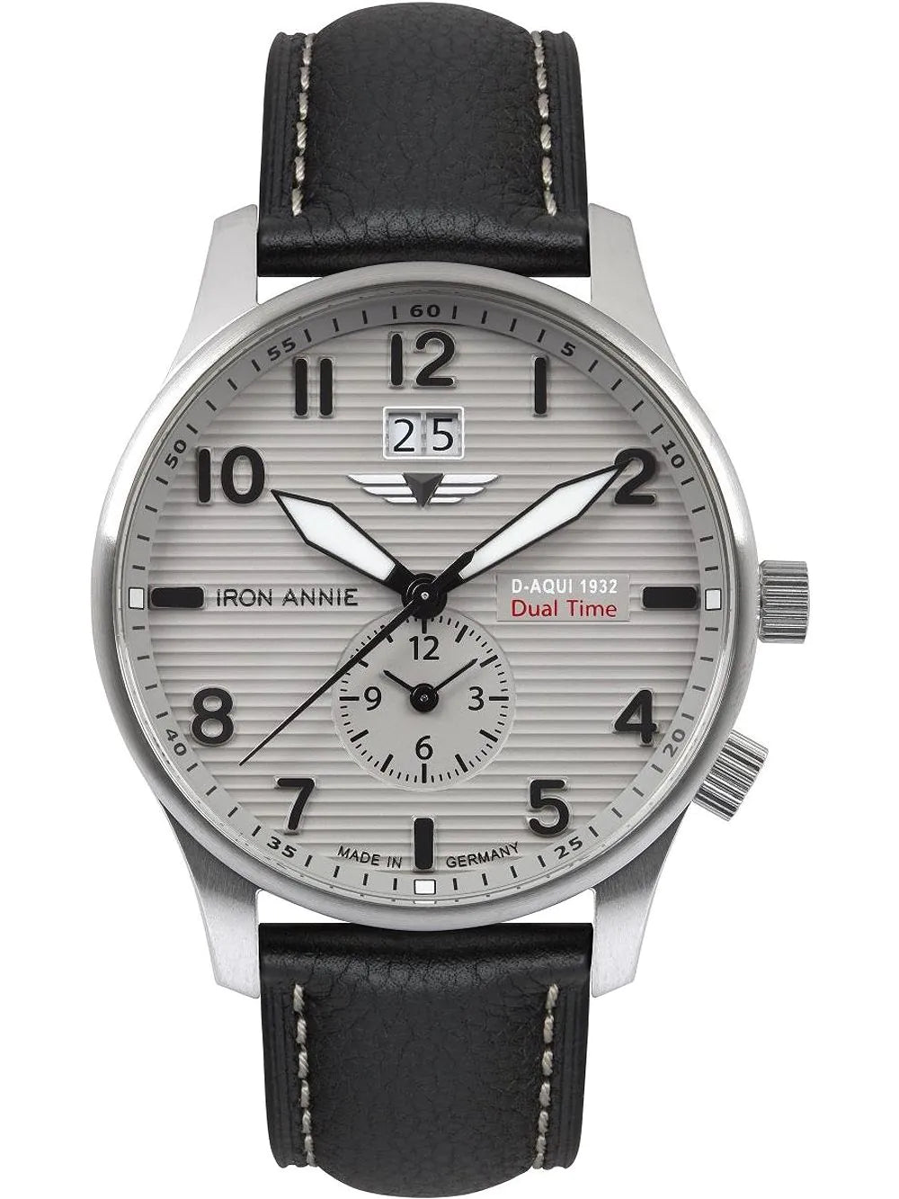 Iron Annie 5646-4 D-Aqui Dual-Time Mens Watch 42 mm