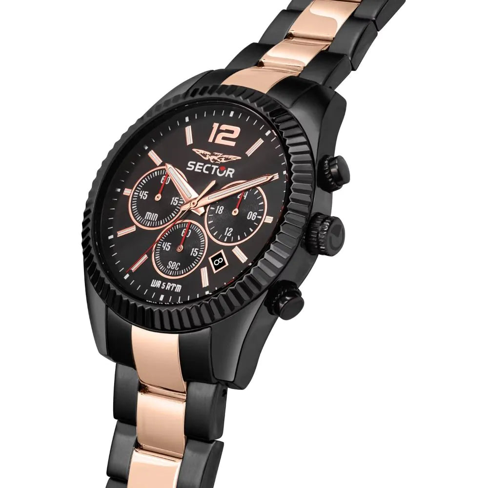 Sector R3273640026 Serie 240 Chronograph Mens Watch 41mm 10ATM