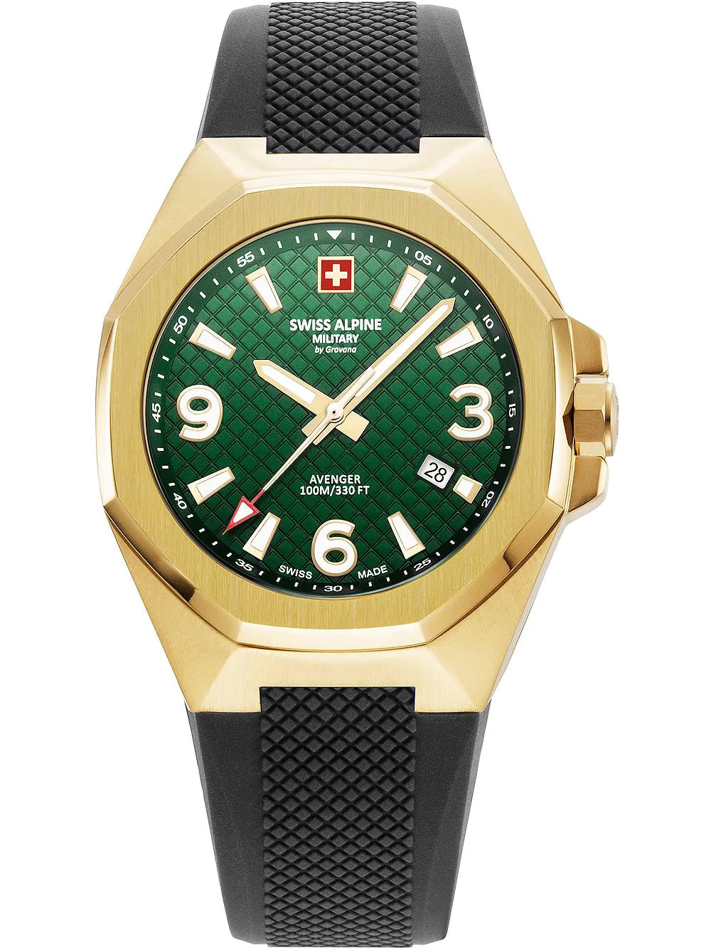 Swiss Alpine Military 7005.1814 Typhoon Mens Watch 42mm 10ATM