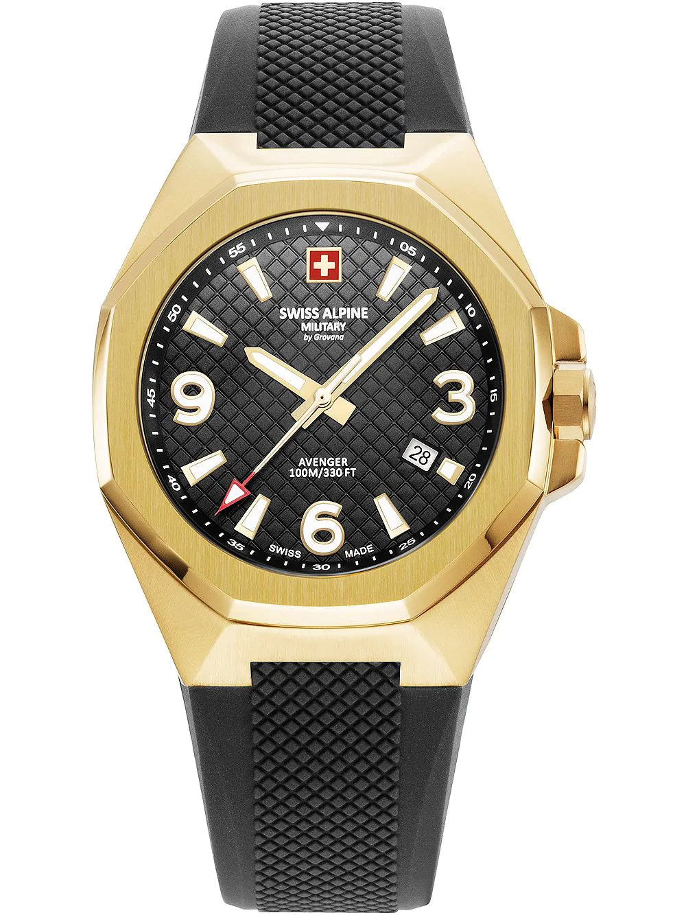 Swiss Alpine Military 7005.1817 Typhoon Mens Watch 42mm 10ATM