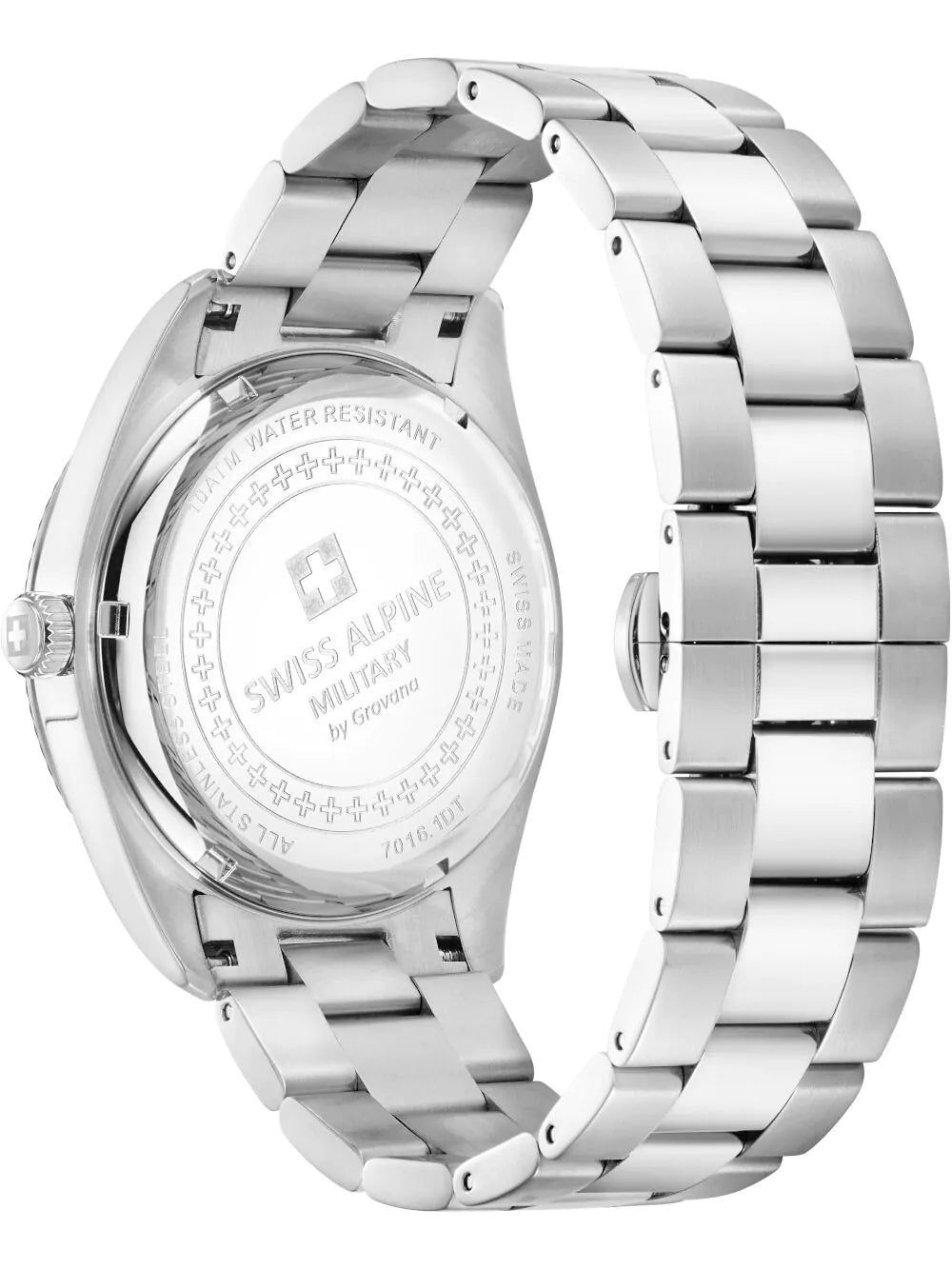 Swiss Alpine Military 7016.1132 Mens watch Solaris 42mm 10ATM