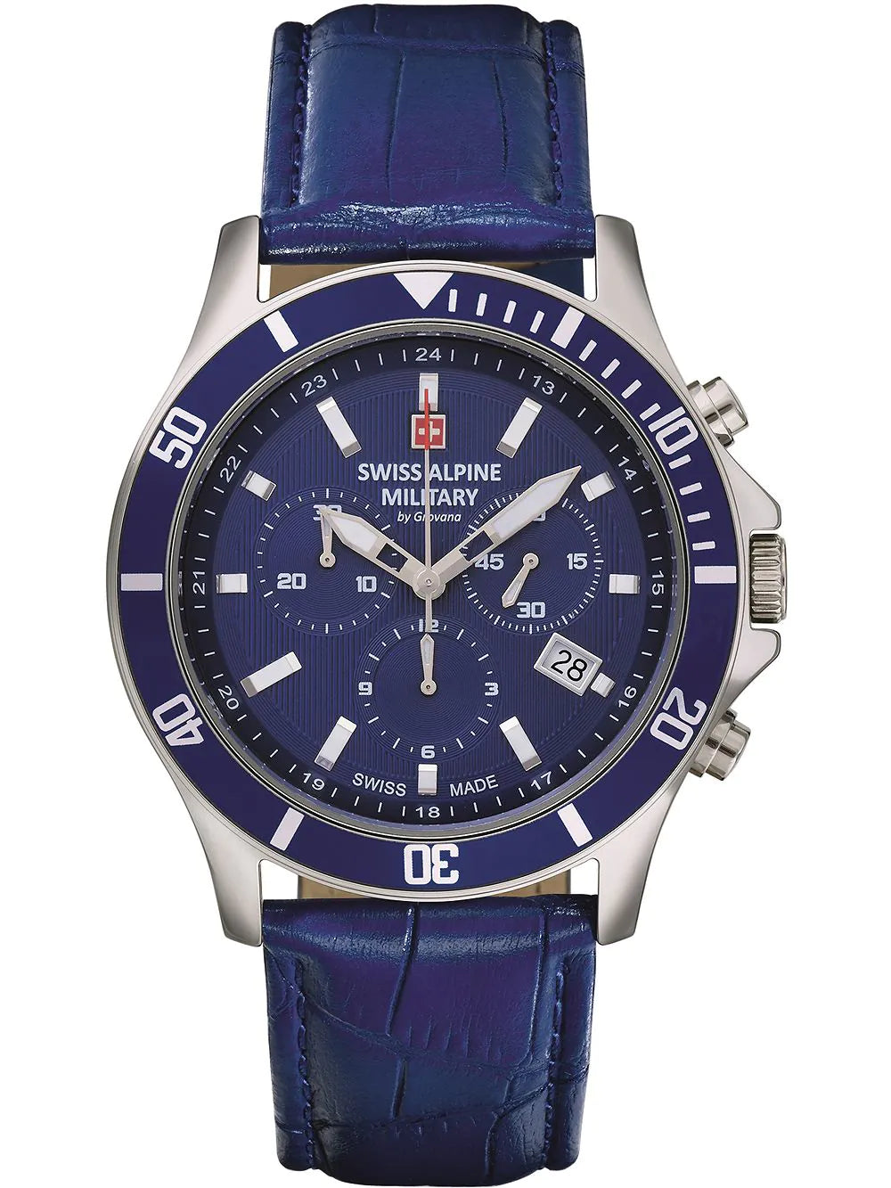 Swiss Alpine Military 7022.9535 chronograph 42mm 10ATM