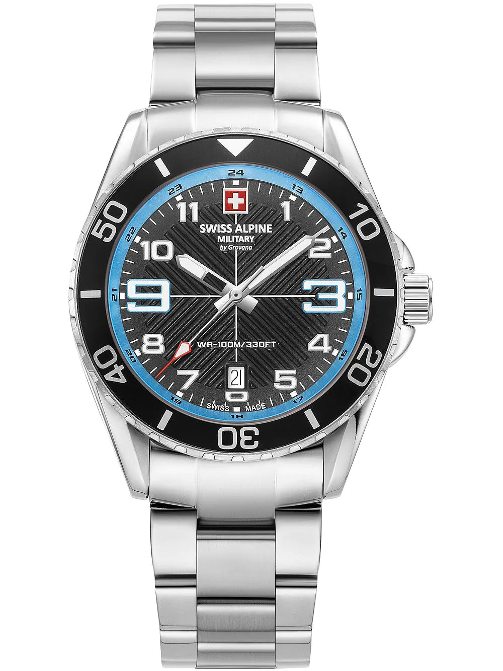 Swiss Alpine Military 7029.1131 Raptor Mens Watch 42mm 10ATM
