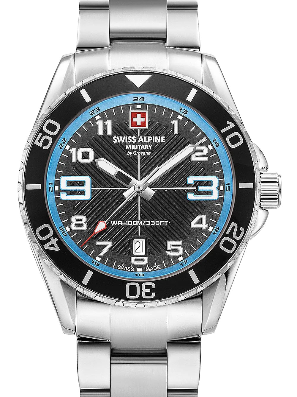 Swiss Alpine Military 7029.1131 Raptor Mens Watch 42mm 10ATM