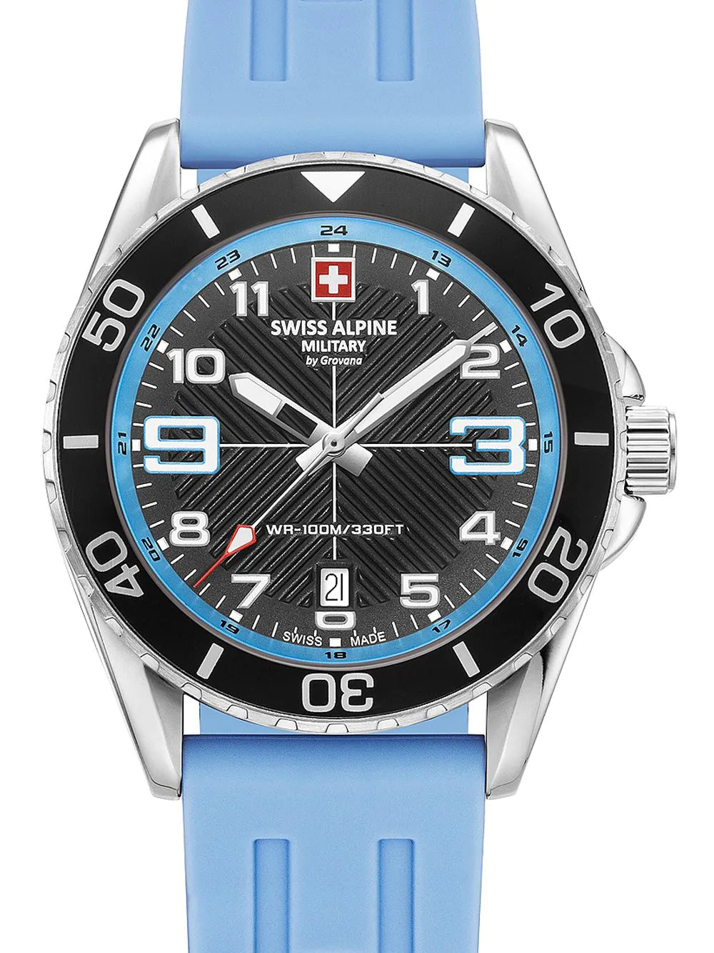 Swiss Alpine Military 7029.1831 Raptor Mens Watch 42mm 10ATM
