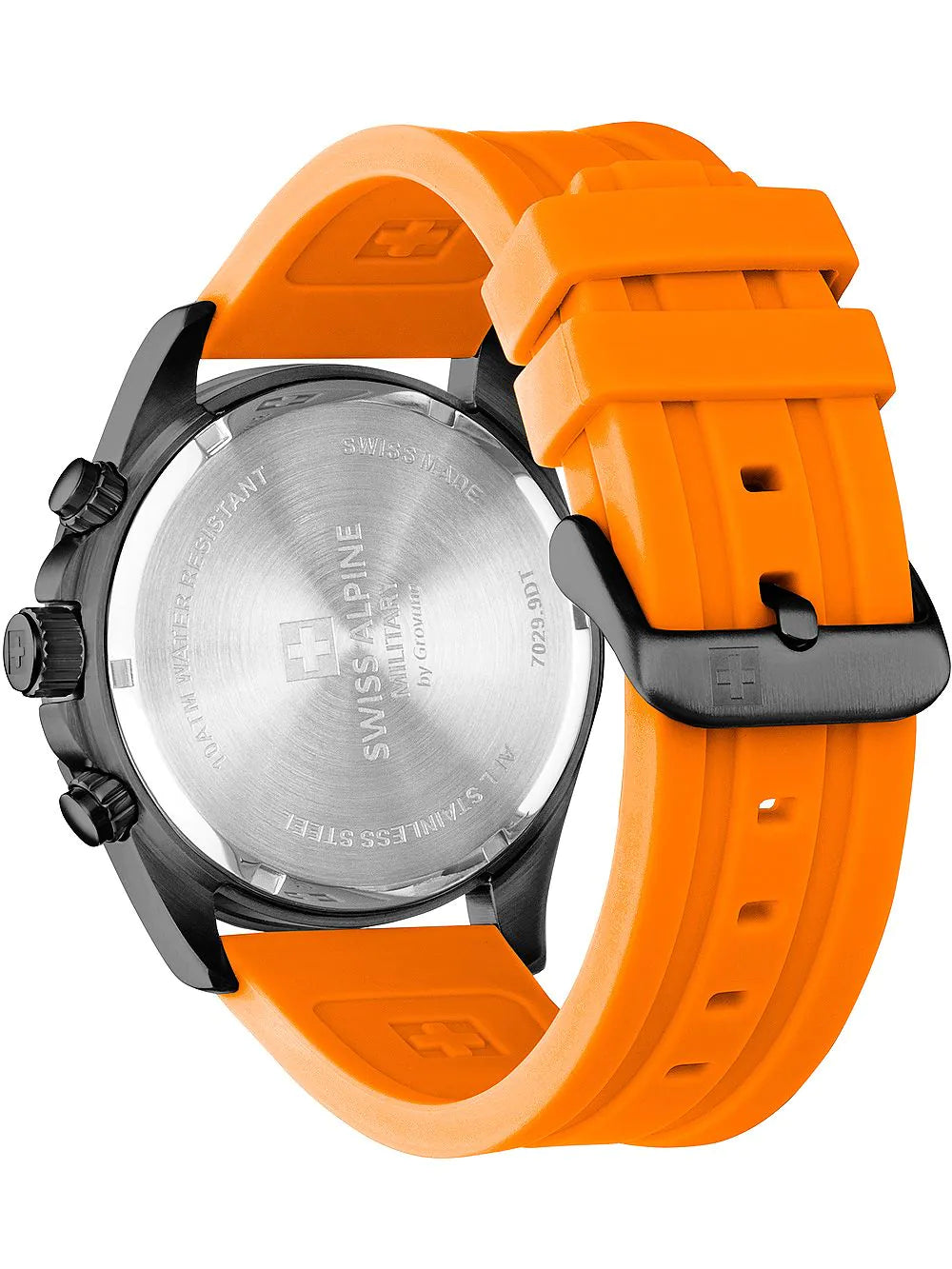 Swiss Alpine Military 7029.9879 Raptor Chronograph Mens Watch 42mm